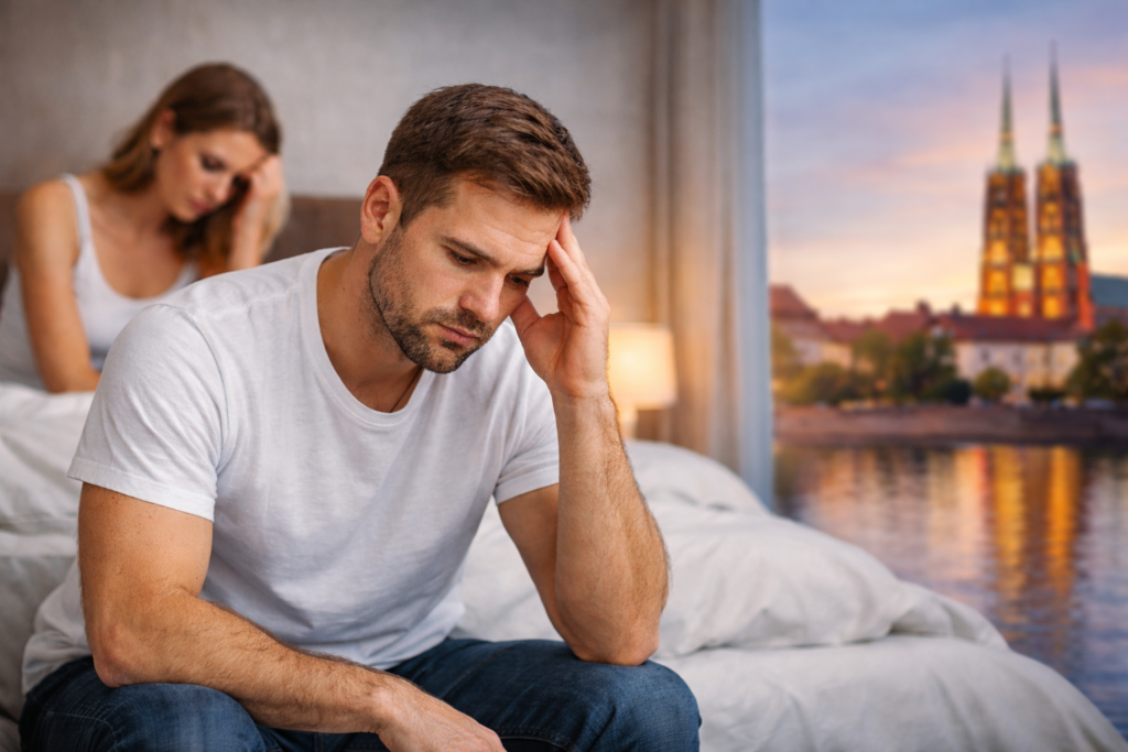 Беспокойство в сумерках Вроцлава